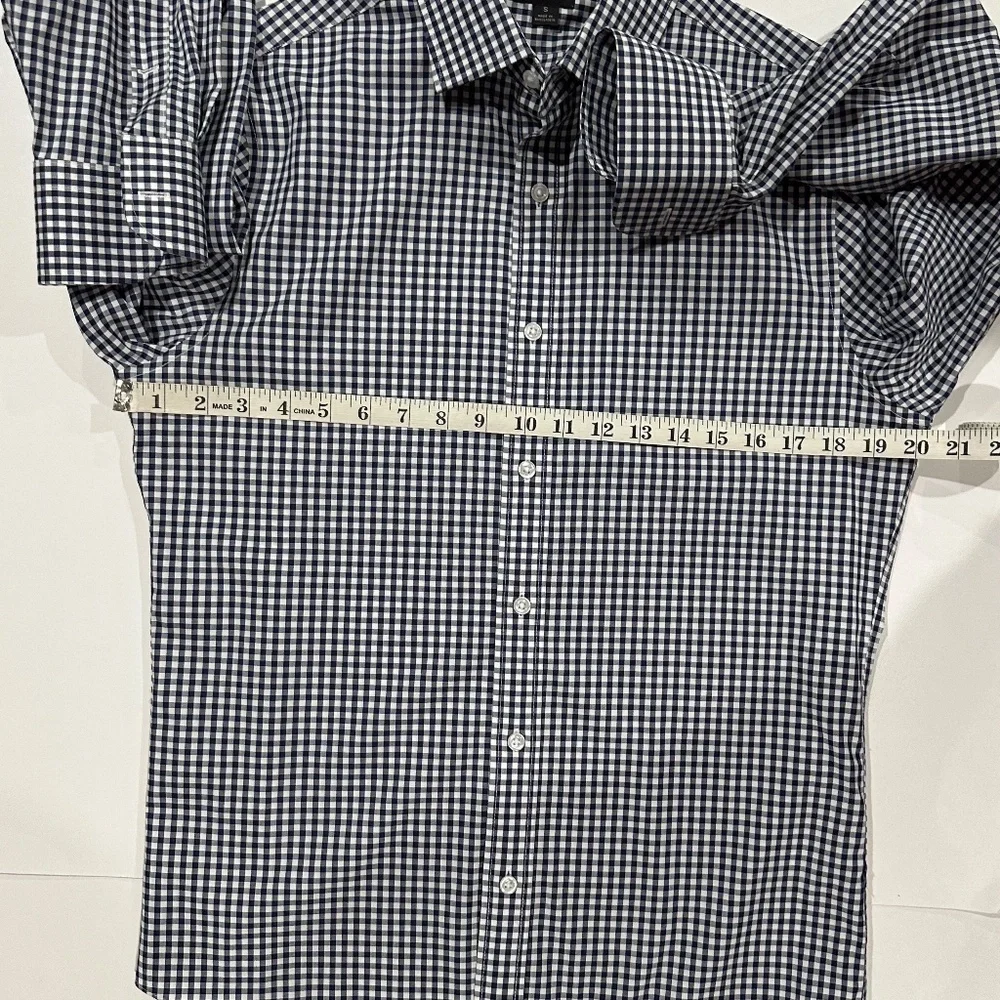 J Crew Classic Plaid Shirt‎ - Size S.